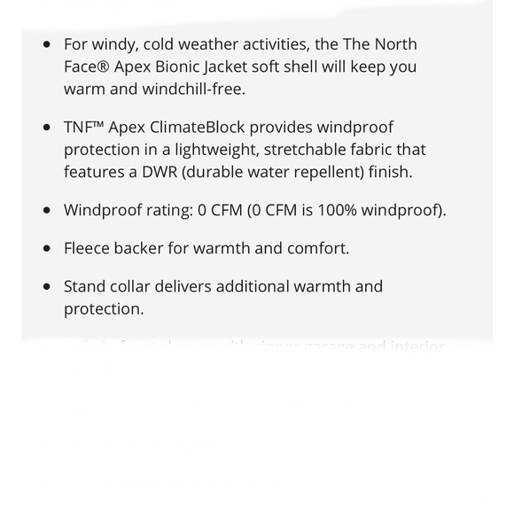 The North Face Apex Bionic Jacket women XS - Picture 15 of 16
